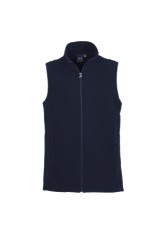 Women's Premium Fleece Vest - Navy 